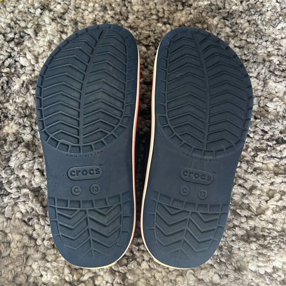 Crocs Kids Navy Clogs